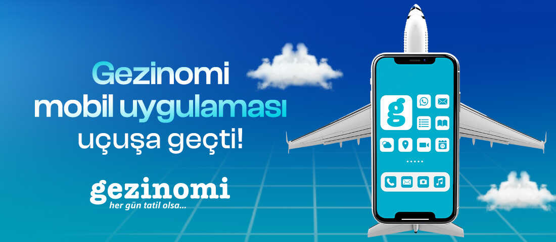 Gezinomi'nin ilk kez yayına giren mobil uygulaması