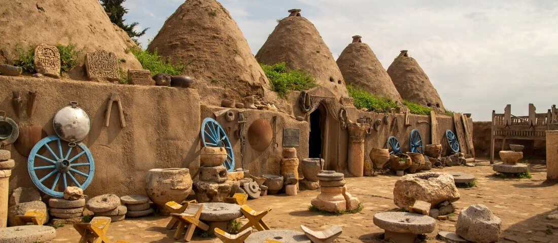 Harran konik kubbeli evleri Şanlıurfa GAP turları rotası