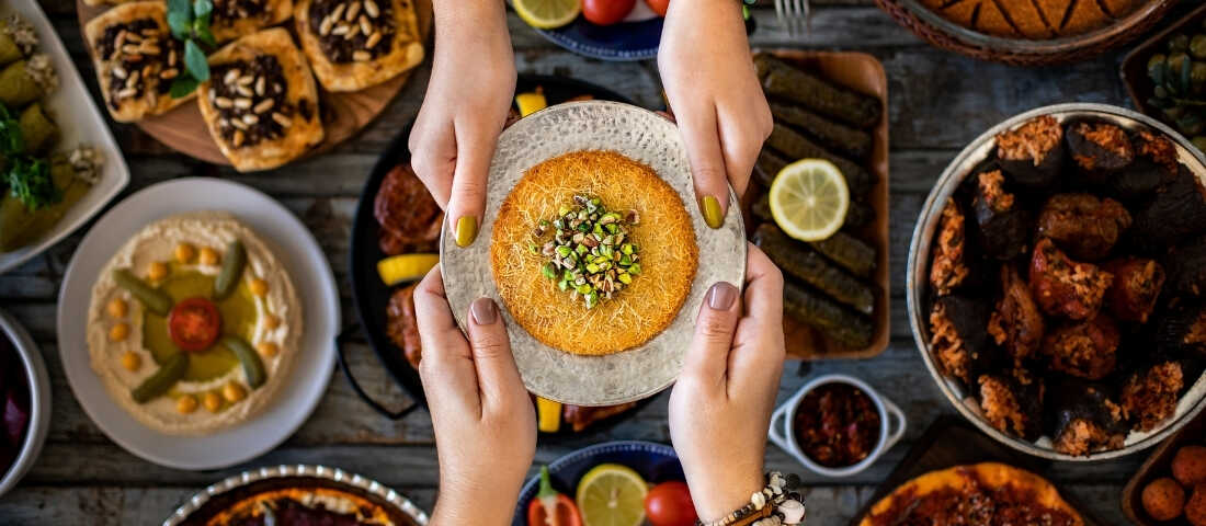 Hatay mutfağında künefe ve yöresel mezeler