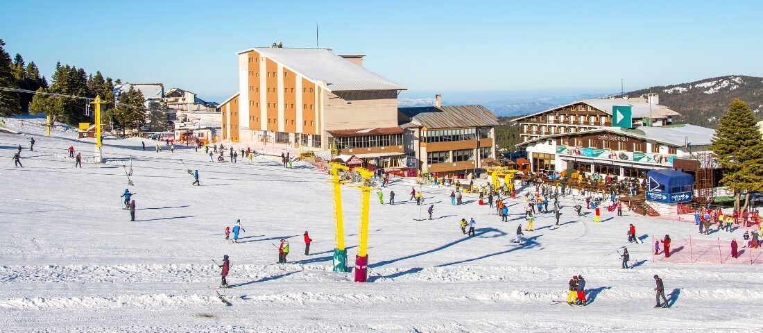 Uludağ kayak otellerinde kış tatili ve kayak pistleri