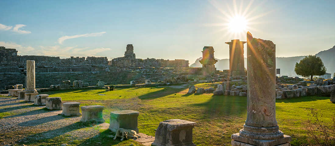 UNESCO listesindeki Xanthos Antik Kenti, Likya uygarlığının en büyük şehirlerinden biri.